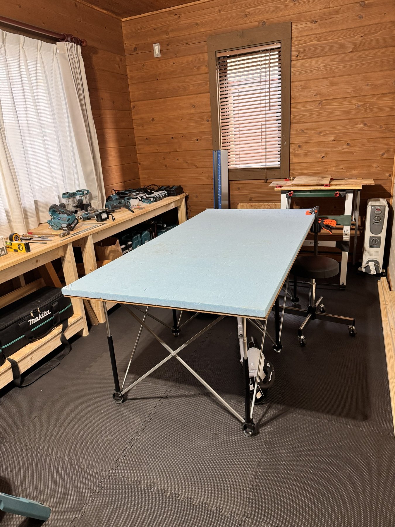 自宅の実験場として整えている作業スペース