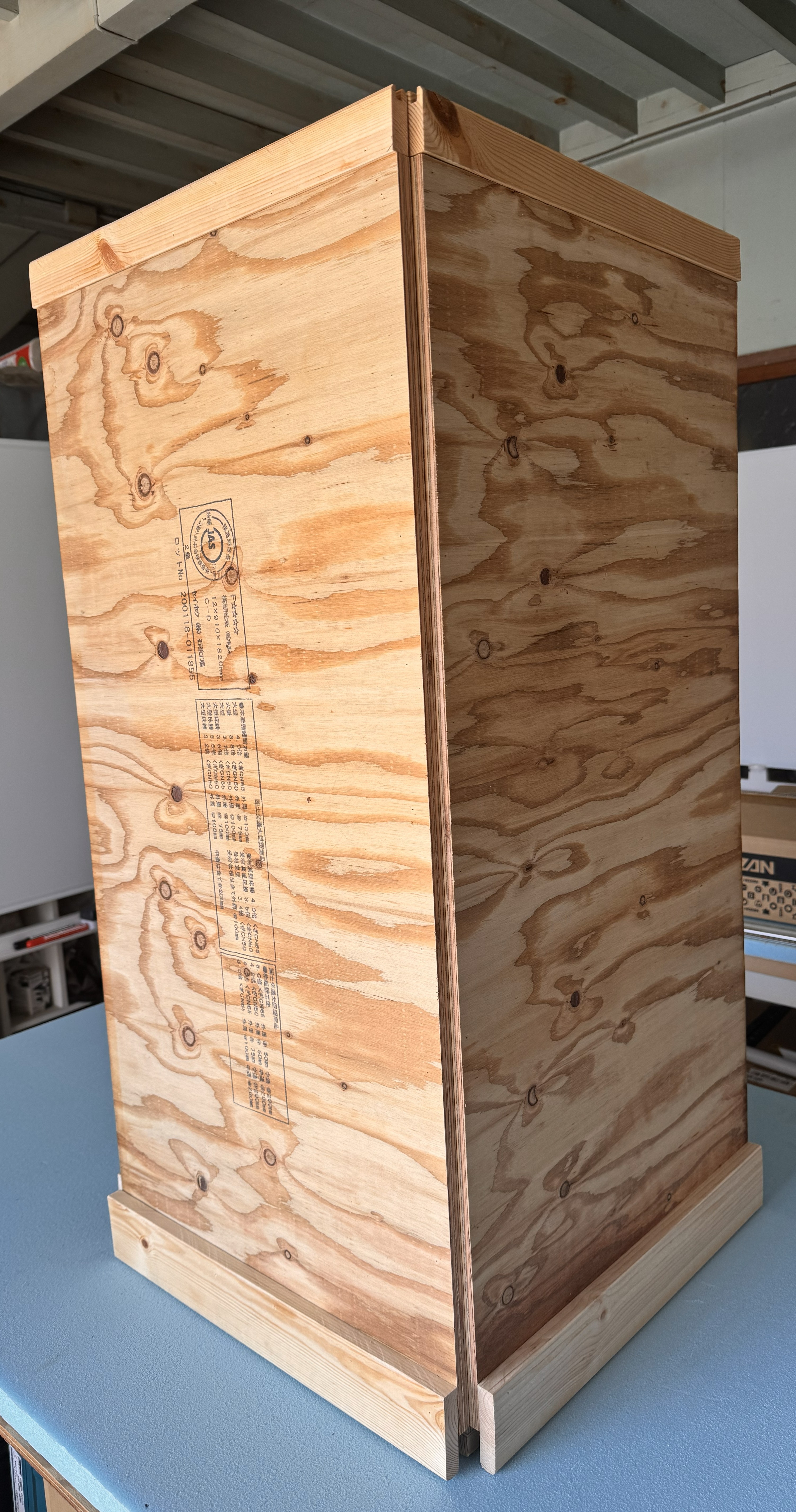 壁紙貼りの練習用ミニ壁ユニット