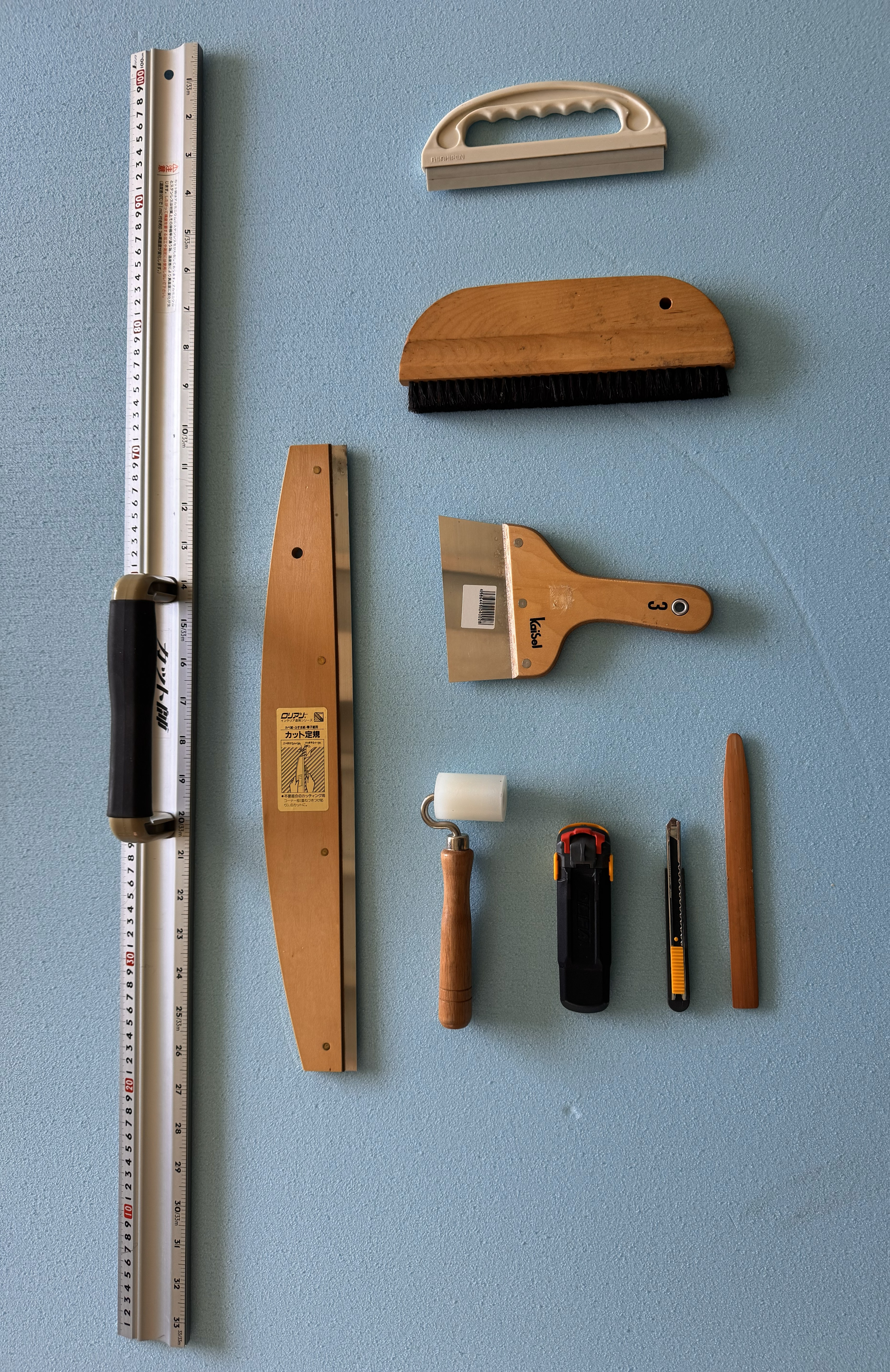 壁紙DIYの道具